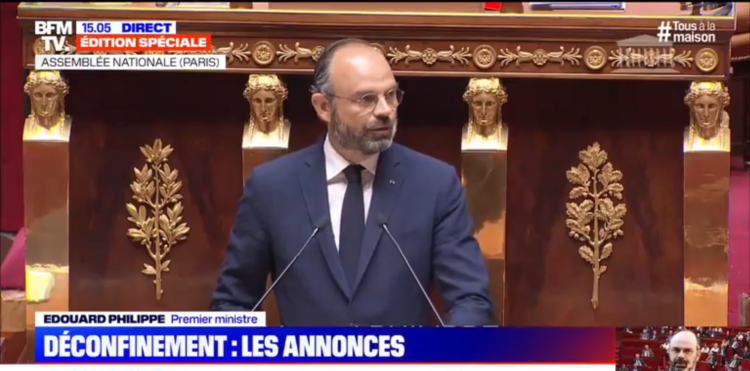 Prise de parole d'Edouard Philippe à l'Assemblée Nationale
